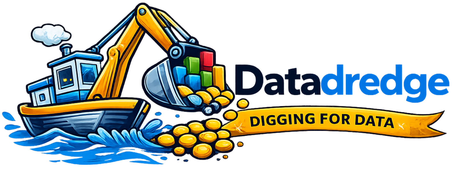 Datadredge frontpage visual